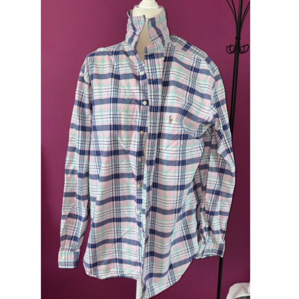 MENS Ralph Lauren Multicolor Plaid Shirt